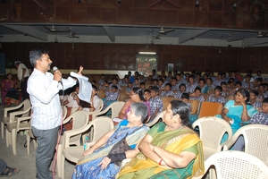 Discussion on the topic 'General awareness on health' by Dr.Suresh
