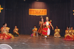 Dance by SMHS students on 'Shiva Parvathi'