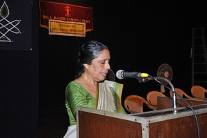 Welcome address by Ms.Swathantra Sakthivel