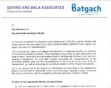 BMKT Audited Financials – 31-03-2021