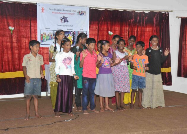 Balu Sir Summer Camp held from May 1st to 13th 2017