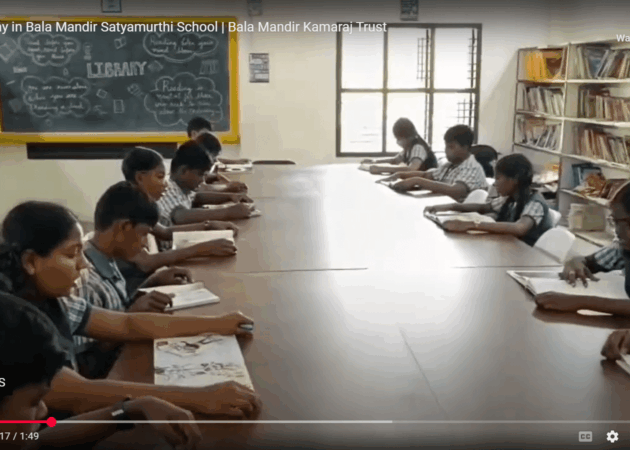 One Day in Bala Mandir Satyamurthi School 